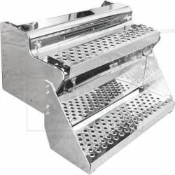 ESTRIBO PARA KE W900L PELD/SENCILLO TROQUELADO A INOX 430 2