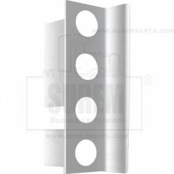 TOLVA KW T-600 P/ESPEJO C/CUATRO HOYOS DE 2IN A INOX 304 PAR 2